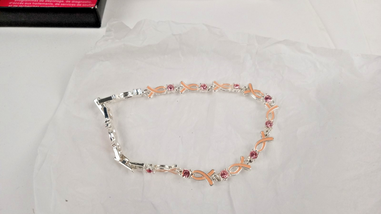 AVON Breast Cancer Crusade Tennis Bracelet 2010 PP #1069526 f3229621 gallery