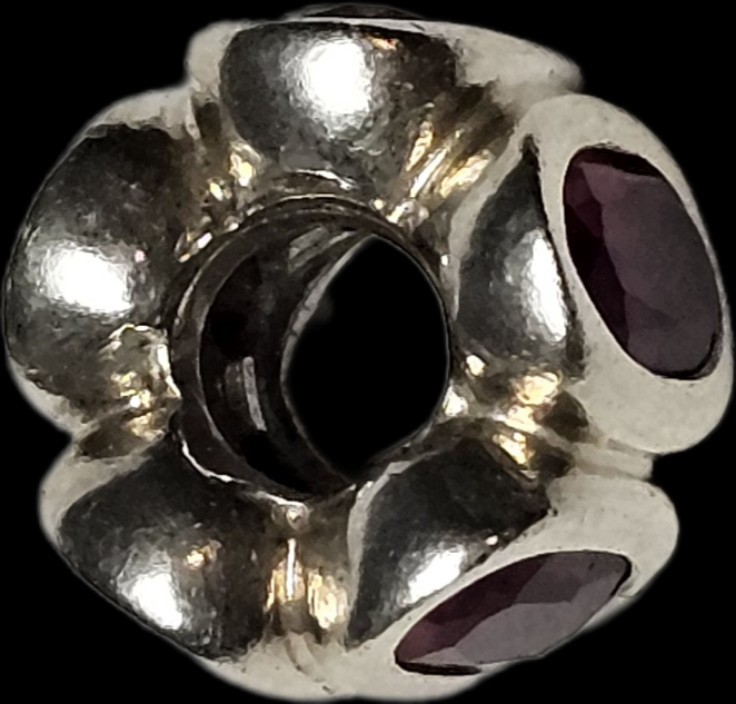 PANDORA STERLING RUBY RED OVAL LIGHTS CHARM #790311SRU ALE 925 FREE SHIP gallery