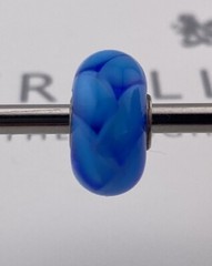 Trollbeads Light Blue Petals Bead