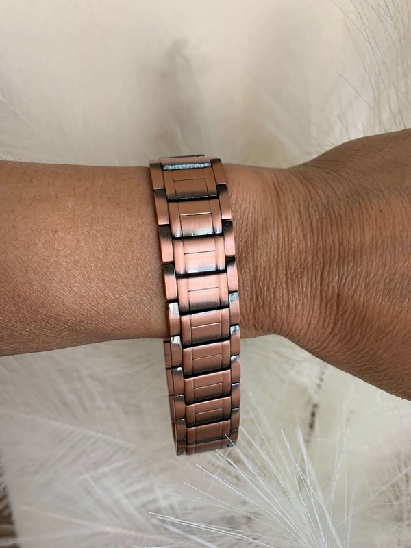Giant Copper Magnetic Bracelet 4 Elements Men Women Restore Balance Energy Power gallery