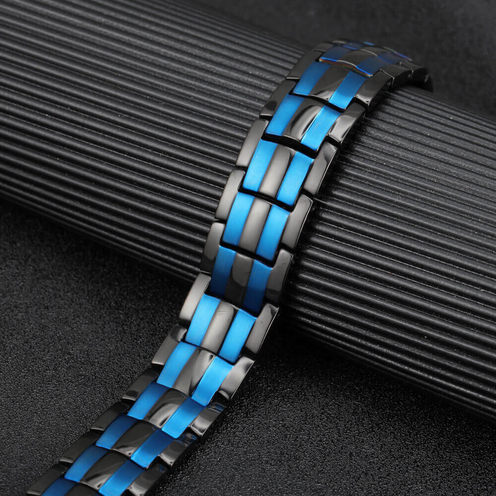 New Magnetic Bracelet Men Balance Energy Stress Anxiety Arthritis Pain Relief
