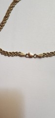 10K Gold Chain Bracelet Stamped 10k Italy 1.73 grams 8″ #16