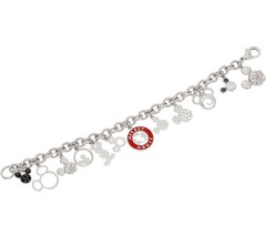 Mickey’s 90th Birthday Mickey Through the Years Charm Bracelet, 7-1/2
