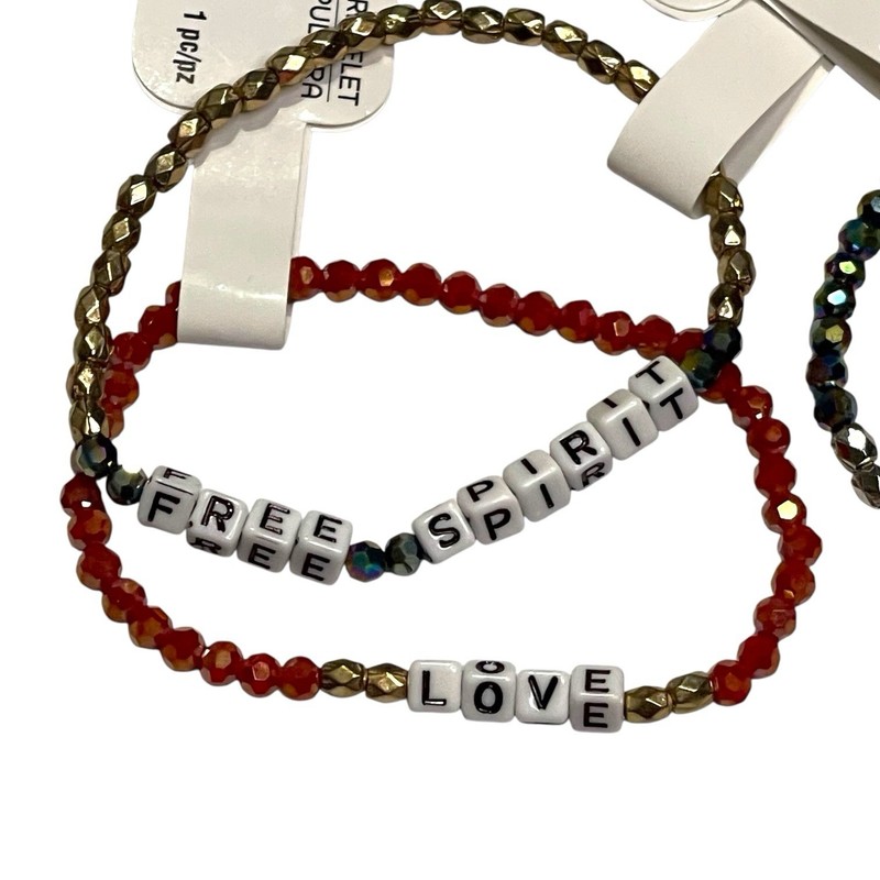 Beaded - Custom - Daily Inspirational - Friendship Bracelets - 4 PACK - NEW gallery