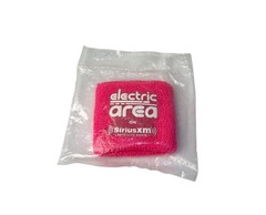 Electric Area Sirius Xm Satelite Radio LOGO TERRY CLOTH WRISTBAND WRISTCUFF NEW