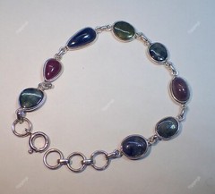 Gift For Women Statement Valentine’s special Bracelet 925 Silver Mix Stone