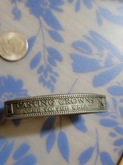 Cuff Bracelet Christian rock band Casting Crowns and album “Come to the Well.”