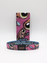 Zox Monster #222 Suspicious Sal ~ NEW ~ Medium ~ Wristband ~ Card & Pin