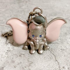 Coach Disney Dumbo Elephant Keychain Rare Charm Carabiner Clip Used