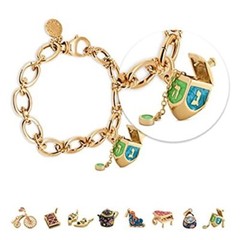 New Original Charmulet 14K Gold Tone Interchangeable Charm Fashion Bracelet