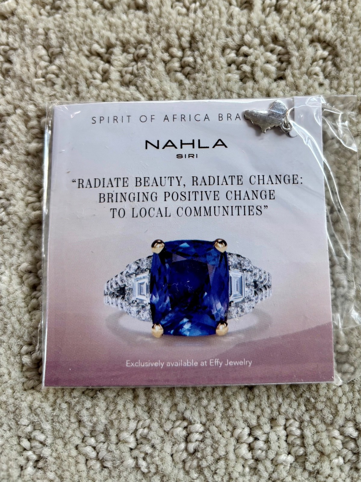 Effy Nahla “Spirit of Africa” Bracelet Multicolor Silvertone Africa Charm New gallery