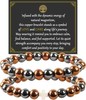 2PCS Copper Bracelets for Women Men 99.9% Pure Copper Jewelry and Cross Charm Br gallery