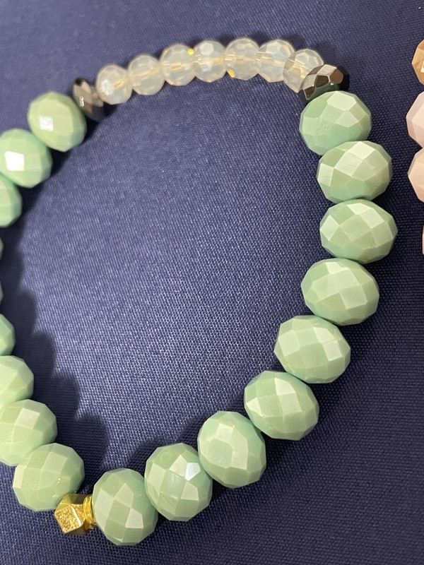 Erimish Stackable Semi-precious Stone Beaded Stretch Bracelets gallery