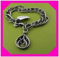 BRIGHTON LORENZA Teardrop Ferrara DARK SILVER Chain BRACELET NWtag $58 60%OFF