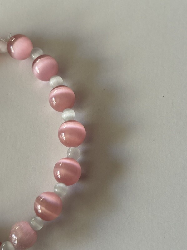 Pink Ribbon Breast Cancer Awareness Stretch Bracelet SALE! gallery