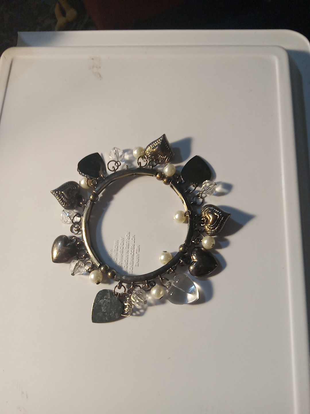 Strech Charm Bracelet Silver Tone gallery