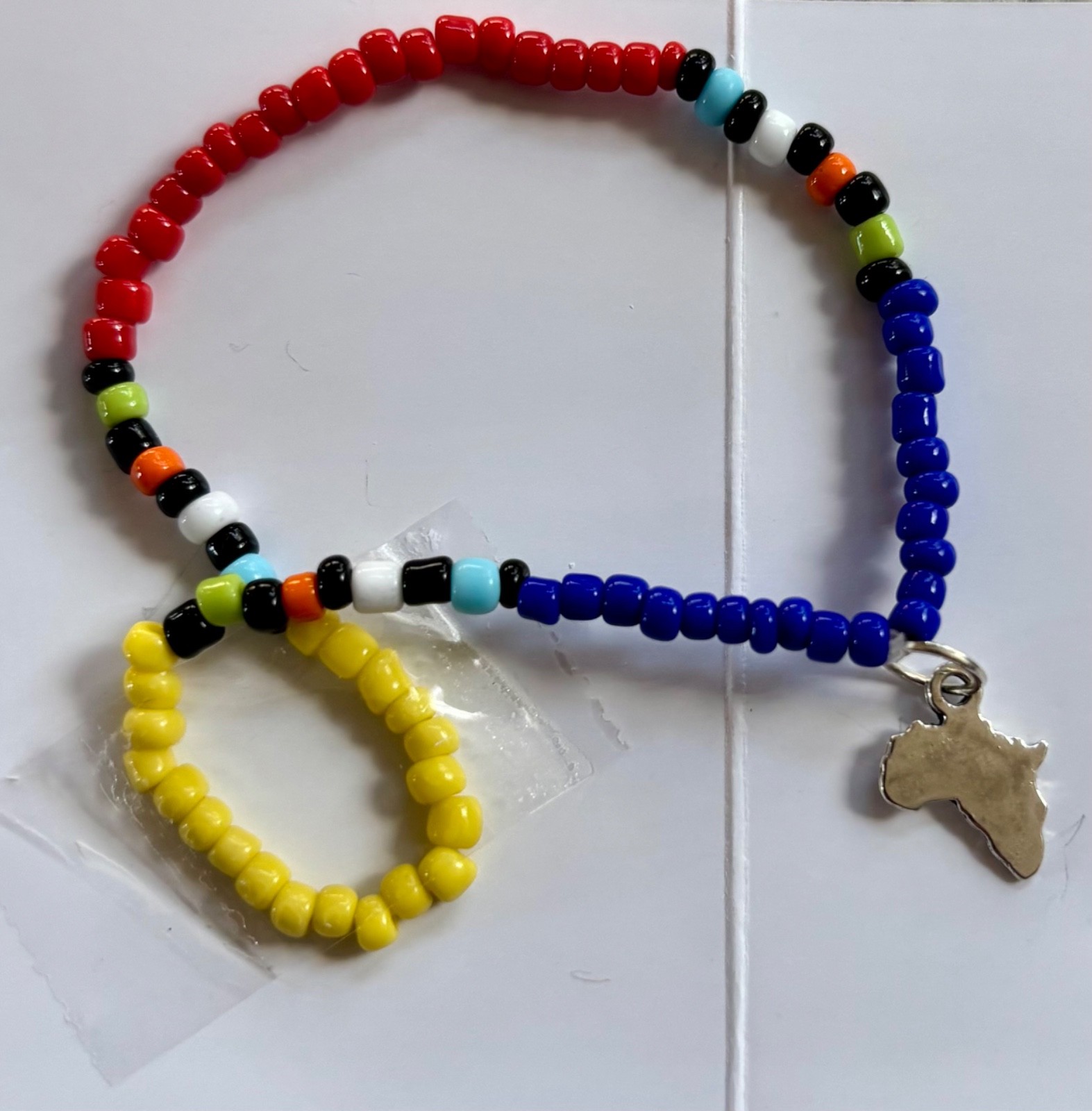 Effy Nahla “Spirit of Africa” Bracelet Multicolor Silvertone Africa Charm New gallery