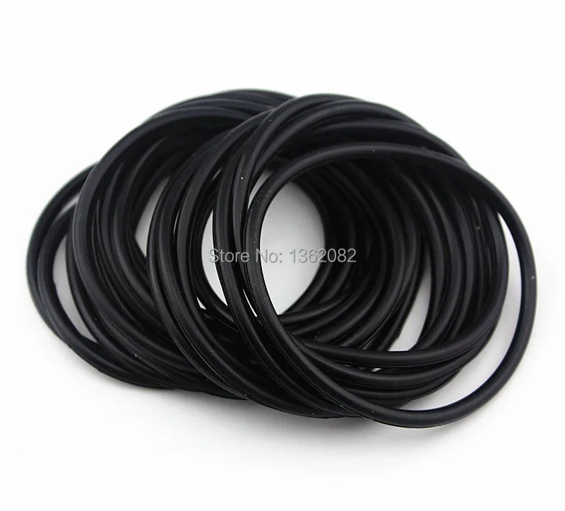 10PCS/Lot Black White Rubber Bracelets Wristband Friendship Rubber Gummy gallery