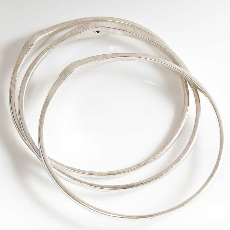 New 3pcs Chicos Stackable Bangle Bracelet Retro Women Party Holiday Jewelry Gift gallery