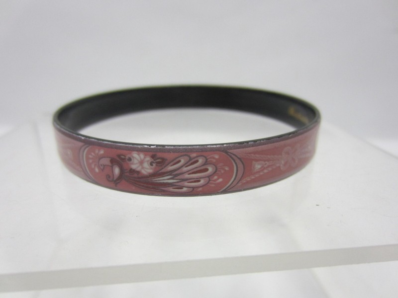 Michaela Frey Made in Austria Enameled Pink Bracelet gallery
