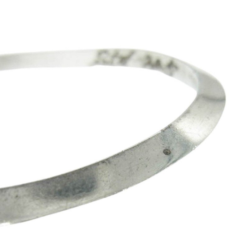 BIGHAND Big Hand Triangle Bangle No.5 Standard Series Silver Used LIFE-0 gallery