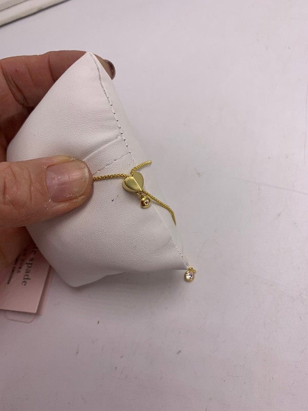 $68 Kate Spade New York Say Yes Love Pave Slider Bracelet #251 gallery
