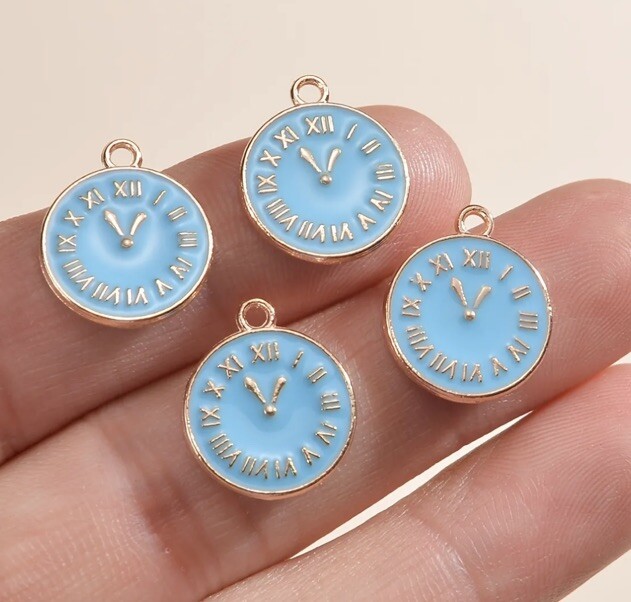 Taylor Swift Inspired Charms Clock DIY Bracelet Necklace Dangle 4 Pack Jewelry gallery
