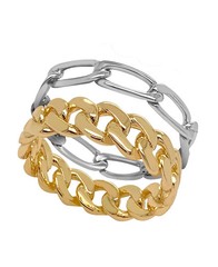 And Now This 18K Gold Plated and Silver Plated/ size 8