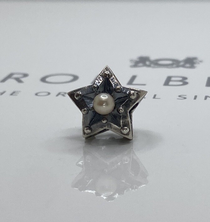 Trollbeads Star of Passion Bead 925 Silver gallery