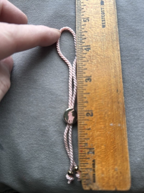 Ralph Lauren Pink Polo Pony Breast Cancer Awareness Bracelet Preowned Adjustable gallery