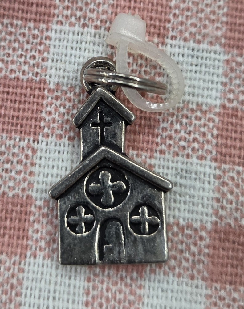 Church Cross Religious Retro Vintage Early 2000s Charm Vintage Reversible