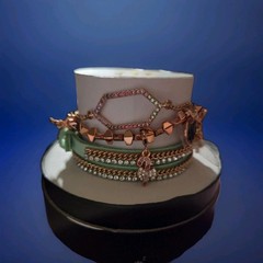 Bomb Party Candy Lane Stack Bracelet Set