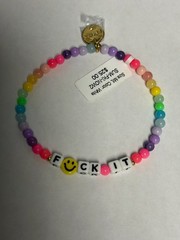 Little Words Project ~ F It Bracelet