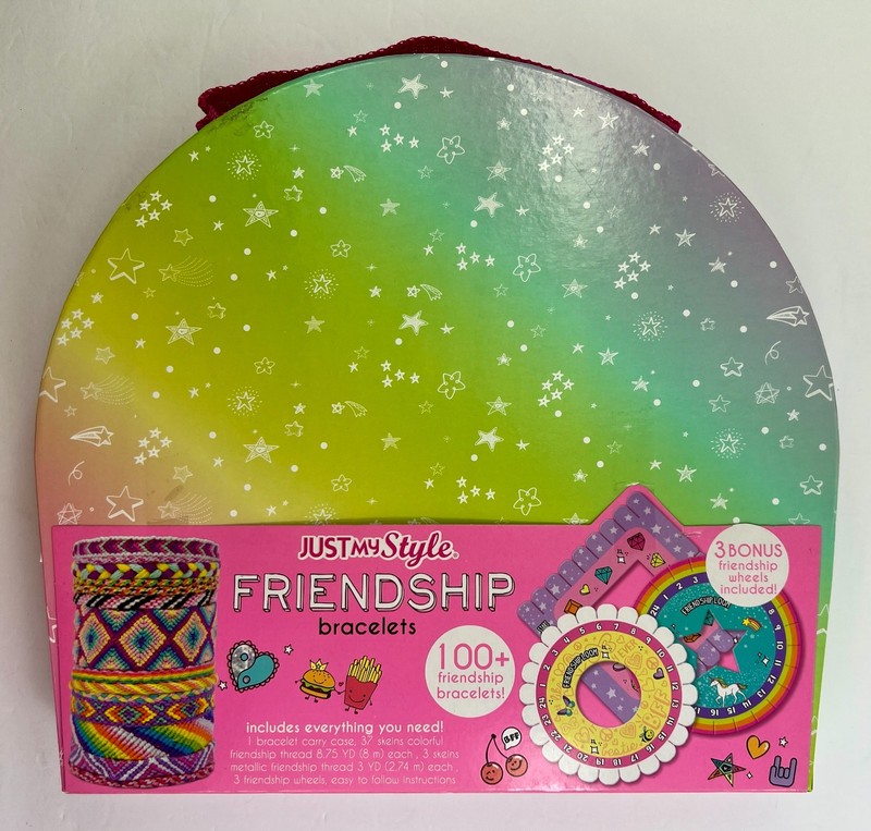 Just My Style Friendship Bracelet Kit Create 100+ Bracelets Craft - Free Ship X8 gallery
