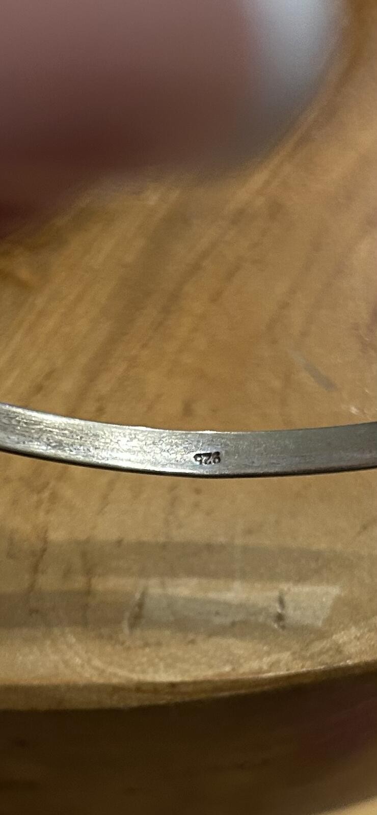 Set of 6 Sterling Silver Bangle Bracelets gallery