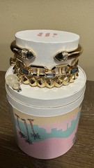 Bomb Party ST68268 The Fizzing Reveal Lab Created Stones Gold Plating