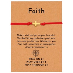 Cross Bracele Christian Jewelry for Women Red String Bracelets for Women Chri…