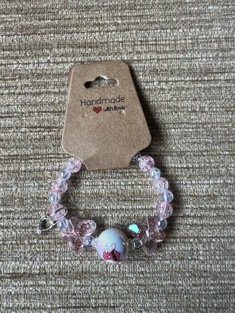 Handmade Angel Stitch Beaded Bracelet