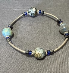 Blessing Bracelet -Dyed Agate