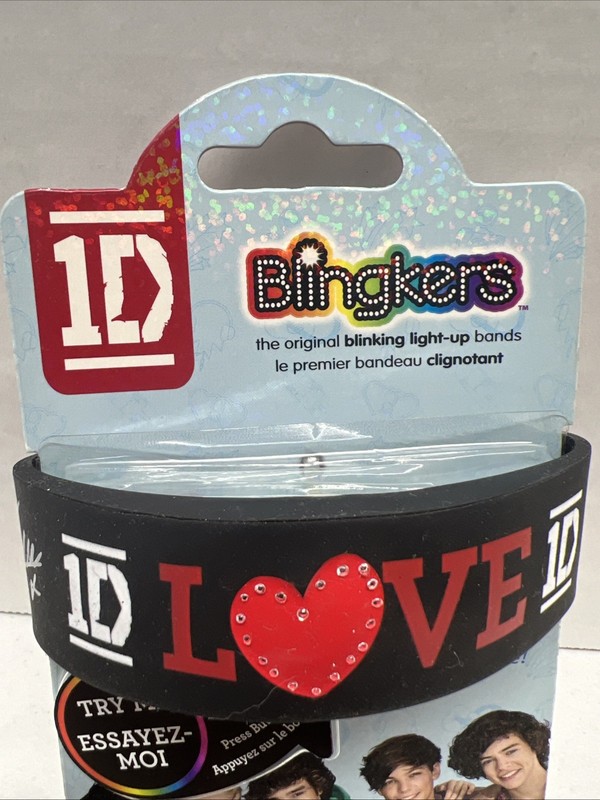 Wristband 1D One Direction Blingkers Light-Up Bracelet Claire's - Works gallery