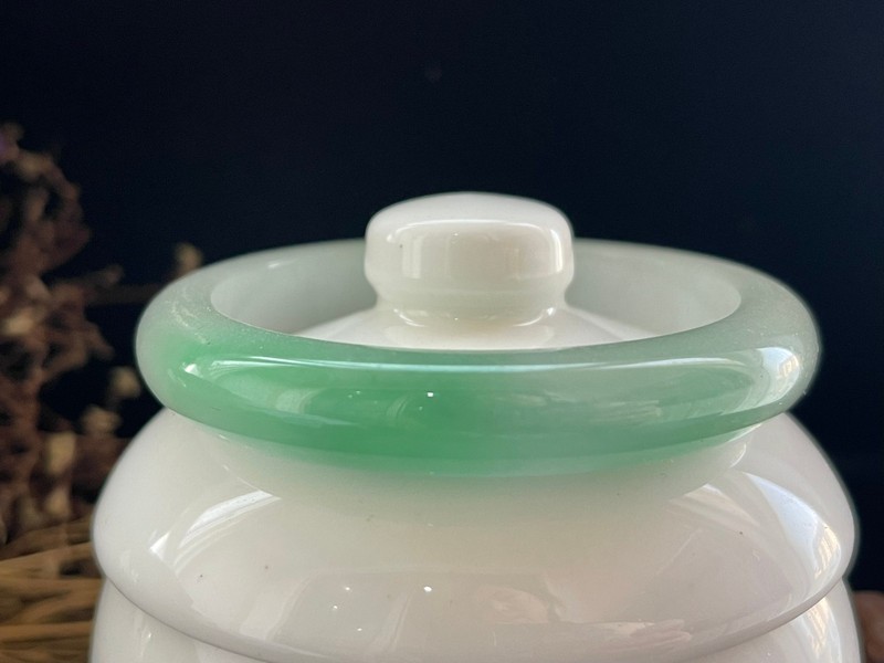Certified Natural Ice Burmese Green Jade jadeite bracelet bangle 58MM gallery