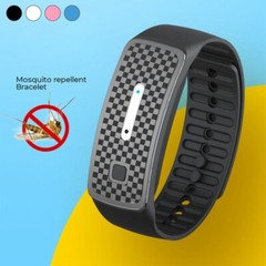 Ultrasonic Body Shape Wristband Magnetic Lymph Detox Bracelet Drainage BLACK 1PC