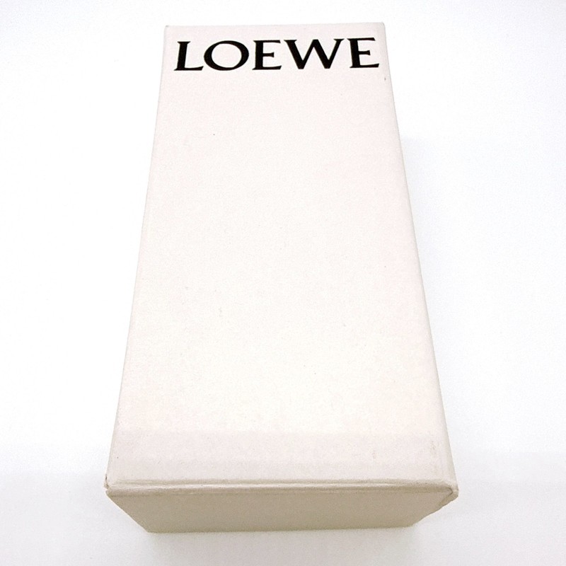 LOEWE Anagram Leather Slap Bracelet Bangle Brown Accessory Direct From Japan gallery