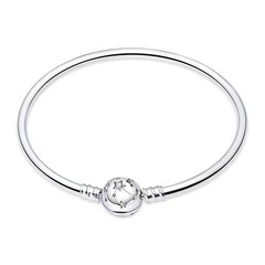 925 Sterling Silver Snake Chain Bracelet Fully with Pandora charms, With Mick…