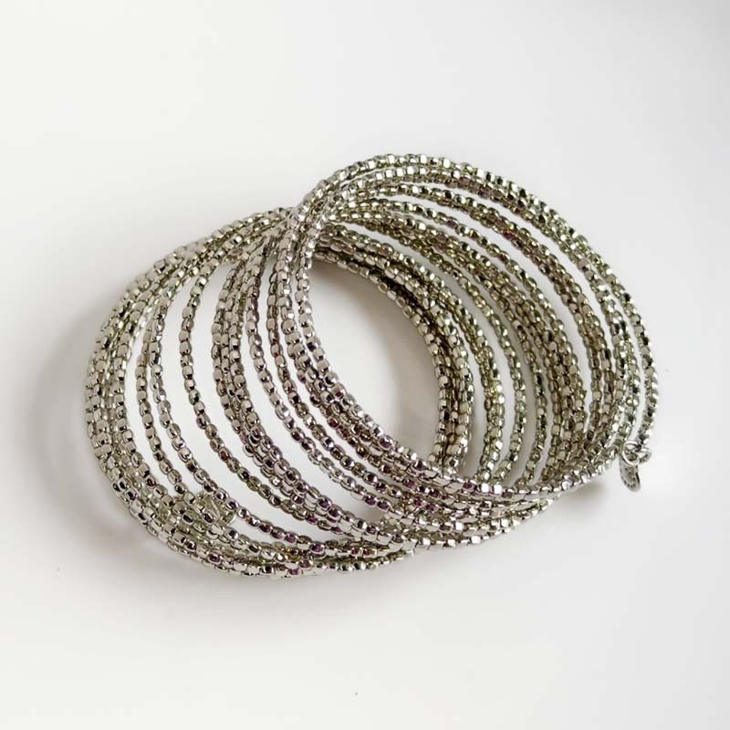 New Stella Dot Bead Statement Wrap Bangle Chic Women Party Vacation Jewelry Gift gallery