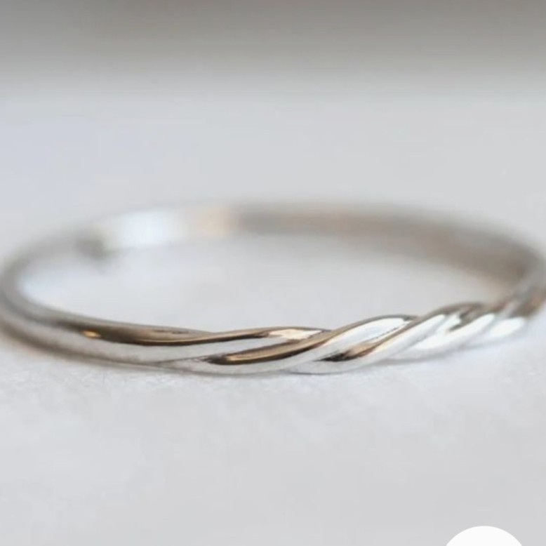 Lovely 925 Sterling Silver Bangle Handmade jewelry Gift For Her AB-101 gallery