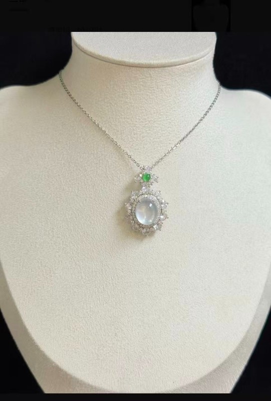 Natural white quartz crystal pendant gallery