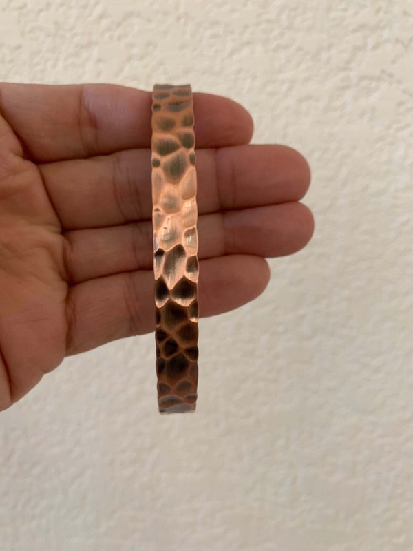Hammerd Solid Copper Magnetic Bangle Therapy Bracelet Cuff East Gift men gallery