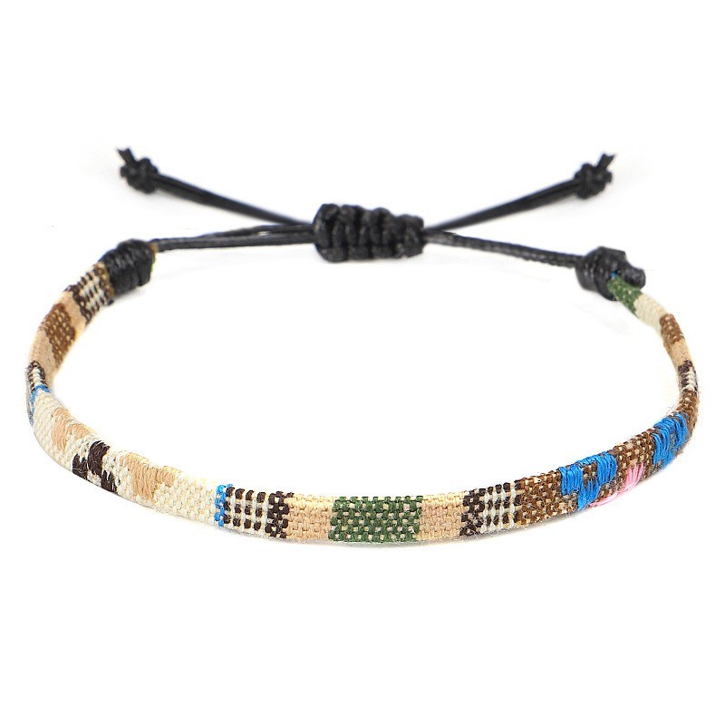 Hemp Bracelet Braided/Ankle Bracelet,Hippie Surfer,Adjustable Beach Bracelets
