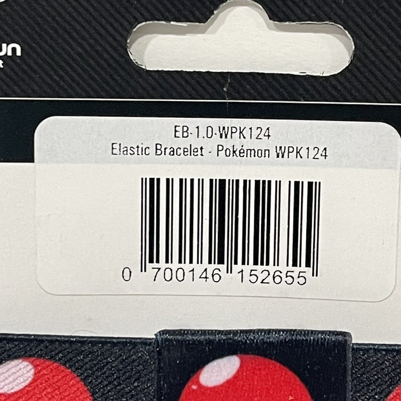 -NEW- (LOT 12) Pokémon Elastic Bracelet 4" Pikachu Pokéball gift Party Favors gallery